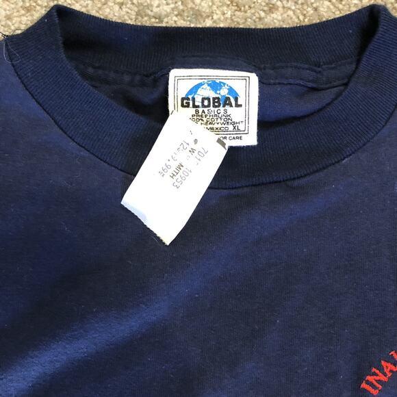 Vintage President Bill‎ Clinton Inauguration T-Shirt Size XL Blue 90s - Picture 4 of 7